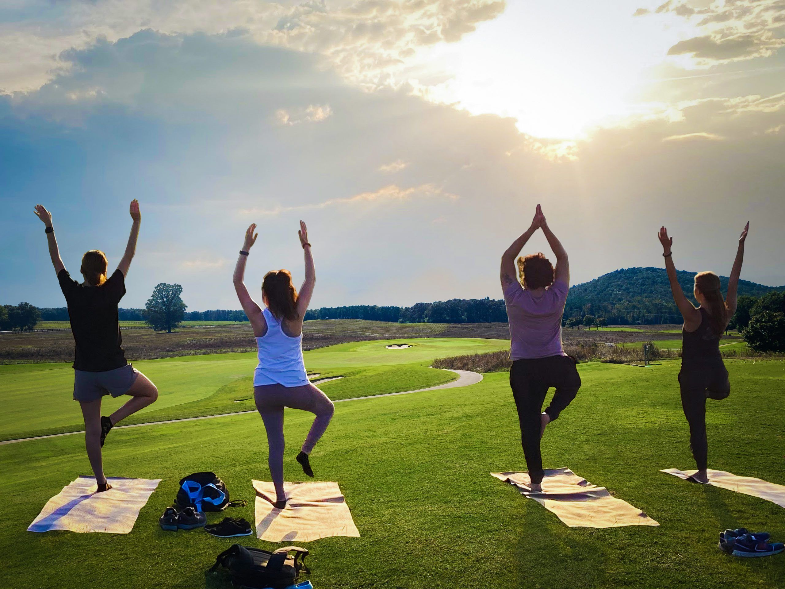 yoga golf