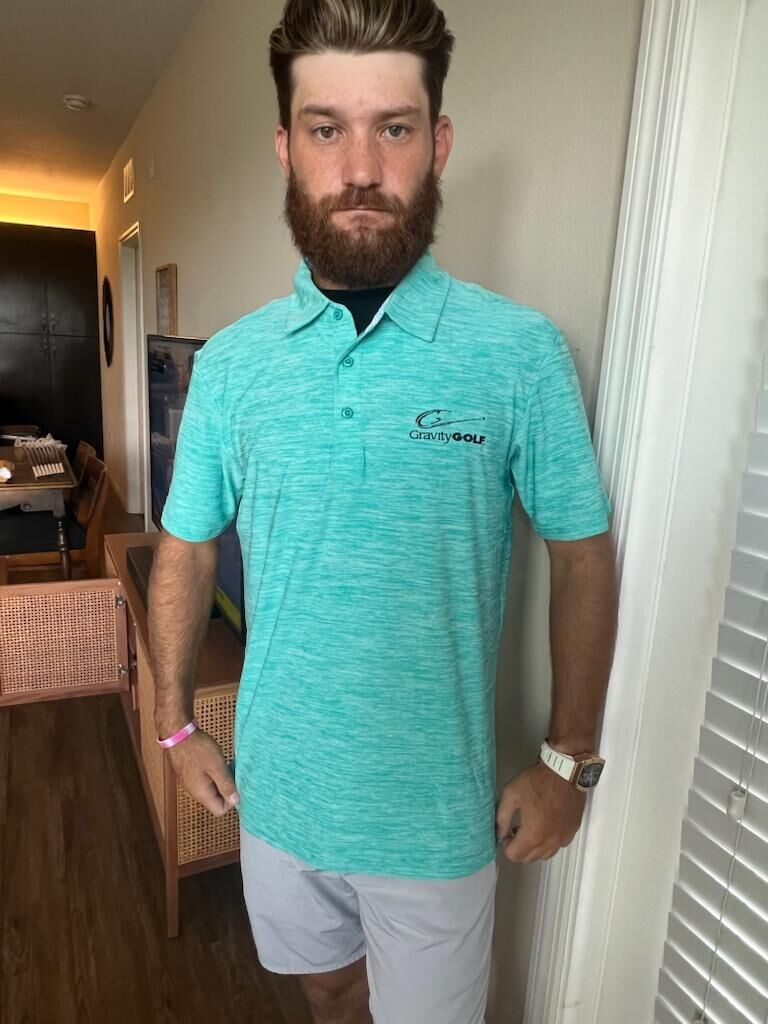 Men's Gravity Golf Shirt - Green