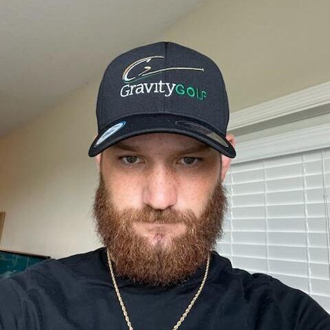 Gravity Golf Hat - Black